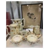 Hall Wheat Pattern Tea Service