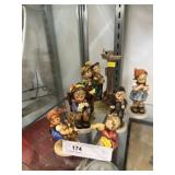 6 Hummel Figurines