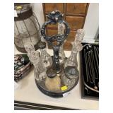 Silver Plate Castor Set