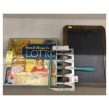 Slate Board w/ Chalk Holder & Children Book