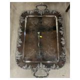 Silver Plated Serving Tray
