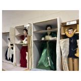 8 Gone With The Wind Porcelain Dolls
