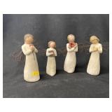4 Willow Tree Angels