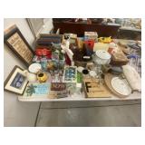Christmas & Home Decor, Enamelware & Bureau Box