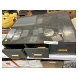 3-Dwr. File Box w/ Unsorted Ammo & Rifle Casings