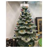 Ceramic Lighted Christmas Tree