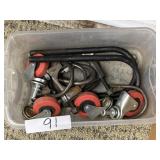 Castor Wheels w/ U-Bolts