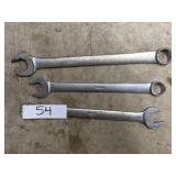 (3) Snap On Combination Wrenches