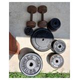 York Bar Bell Weights