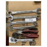 Combination & Adjustable Wrenches w/ Pliers