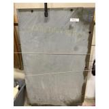(3) Removed Slate Slabs
