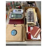 Ephemera, Vinyl Records, & Maps