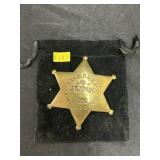 Brass Pinback Junk Collector Badge