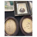 3 19th C. Framed Portraits