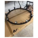 New Wagon Wheel Chandelier