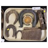 Horse Shoes w/ Leg Guard & Ash Tray