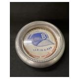 Brooklyn Dodgers Ten-In-A-Row Wine Coaster