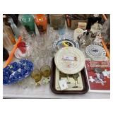 Pattern Glass Mugs, Vases, Plates, Etc.