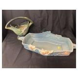 Roseville Basket & Planter