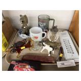 Table Lighter w/ Thermometer & Bobblehead