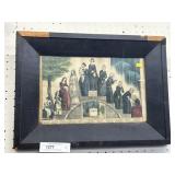 Color Lithograph "Life & Age of a Woman"