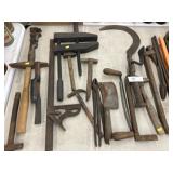 Spokeshave, Forge Tongues, & Other Tools