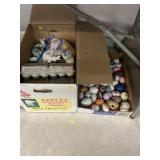 (2) Boxes of Easter Decor
