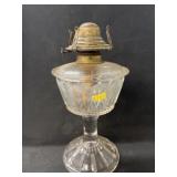 Vintage Pattern Glass Fluid Lamp