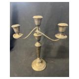 Sterling Silver Triple Socket Candelabra