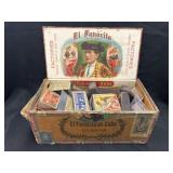 Antique Cigar Box & Matchbook Collection