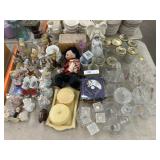 Pattern Glass, Jars, & Porcelain Collectibles