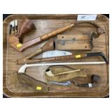 Vintage Wooden Pipes w/ Cigar Cutter