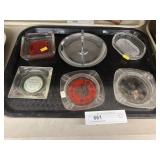 (6) Advertising Ashtrays