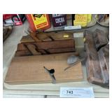 (4) Vintage Wooden Molding Planes