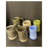 Pewter English Mug w/ Other China & Stoneware Mugs