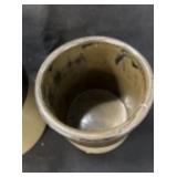 2 Tutone Glazed Crocks