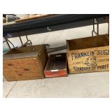 Franklin Sugar Boxes w/ Beverage Tray