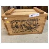 Wooden Ammo Box