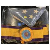 Lodge Sash w/ Flag