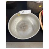 German Advertising Aluminum Bowl