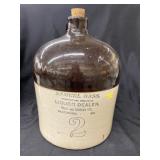 Samuel Bass Stoneware Jug