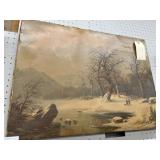 Wintertime Hunting Print