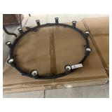 (2) Wagon Wheel Chandeliers