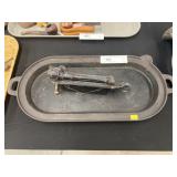 Cast Iron Griddle w/ Letter Slot