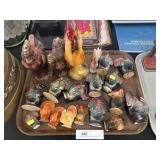 Vintage Turkey Form, Novelty Candles w/ Figuring