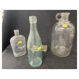 3 Vintage Bottles