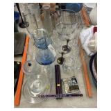 Clear Glass Stemware and other Glass