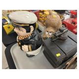 (3) Ceramic Cookie Jars
