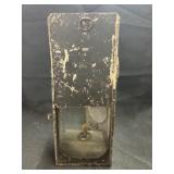 Early Tin Handheld Lantern w/ Orig. Burner