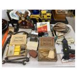 TV Clock, Ford Wrenches & License Plates